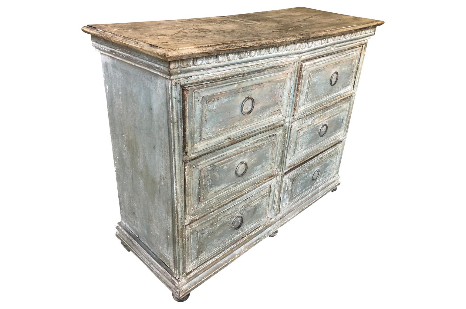 18th Century and Earlier 18th Century Italian Baroque Commode For Sale