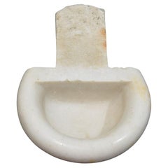 18th Century Italian Baroque Marble Holy Water Font or Stoup