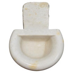 18th Century Italian Baroque Marble Holy Water Font or Stoup