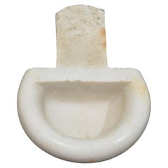 18th Century Italian Baroque Marble Holy Water Font or Stoup