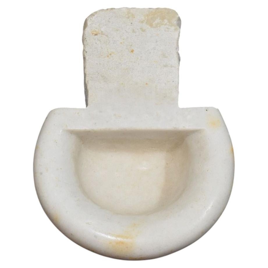 18. Jahrhundert Italienischer Barock Marmor Weihwasserbecken oder Stoup im Angebot
