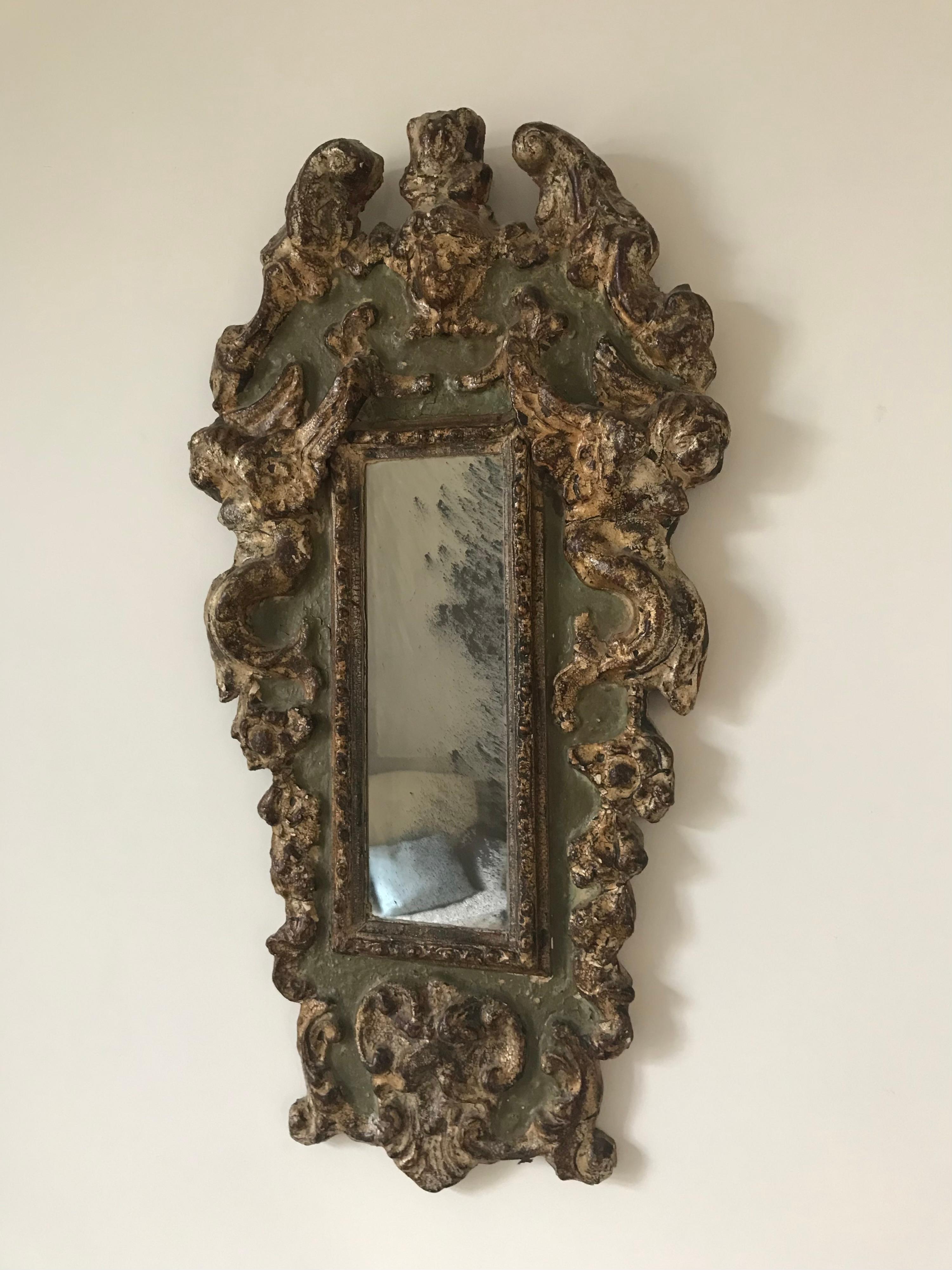18th Century Italian Baroque Mirror For Sale 2