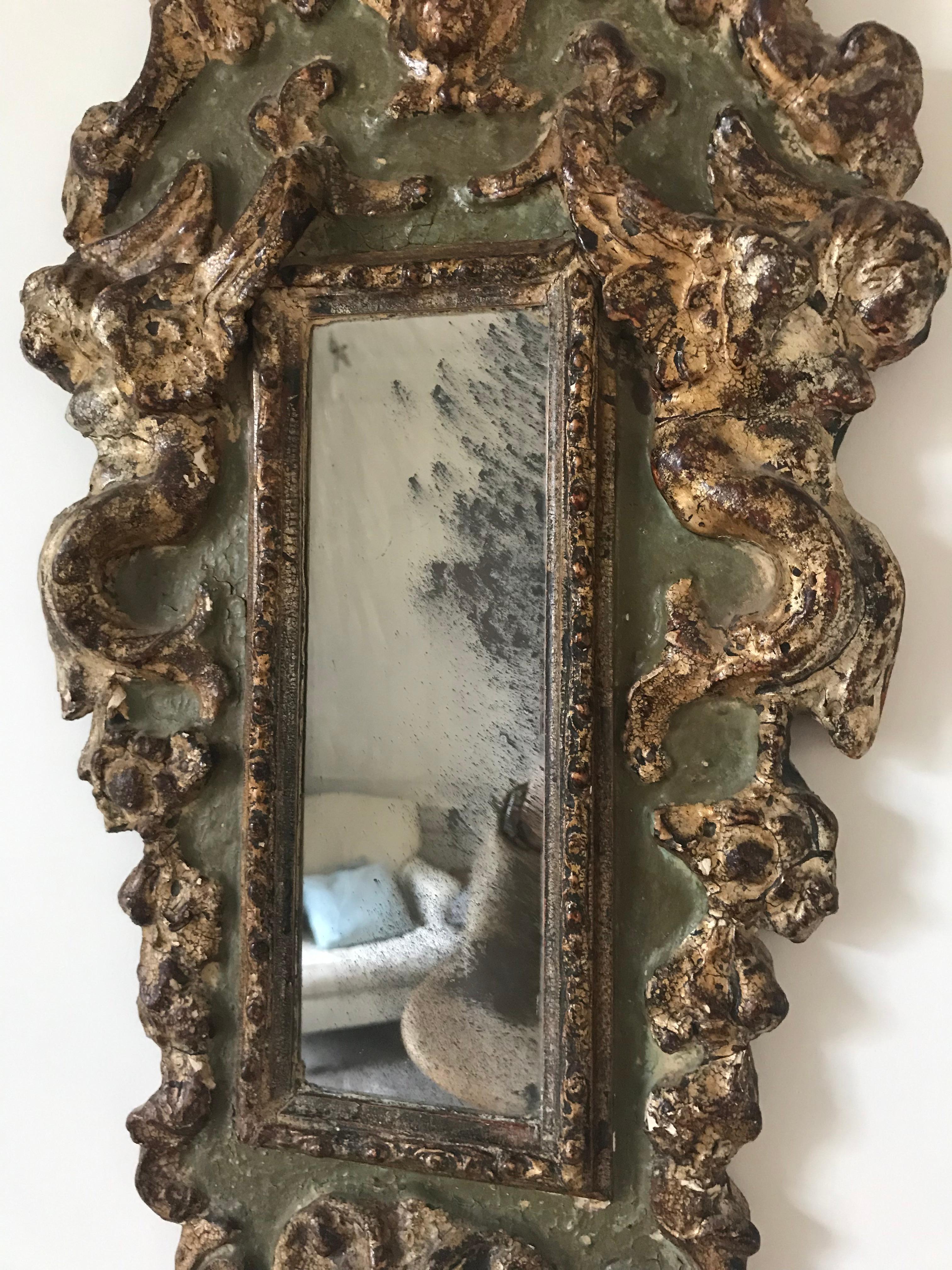 18th Century Italian Baroque Mirror For Sale 4