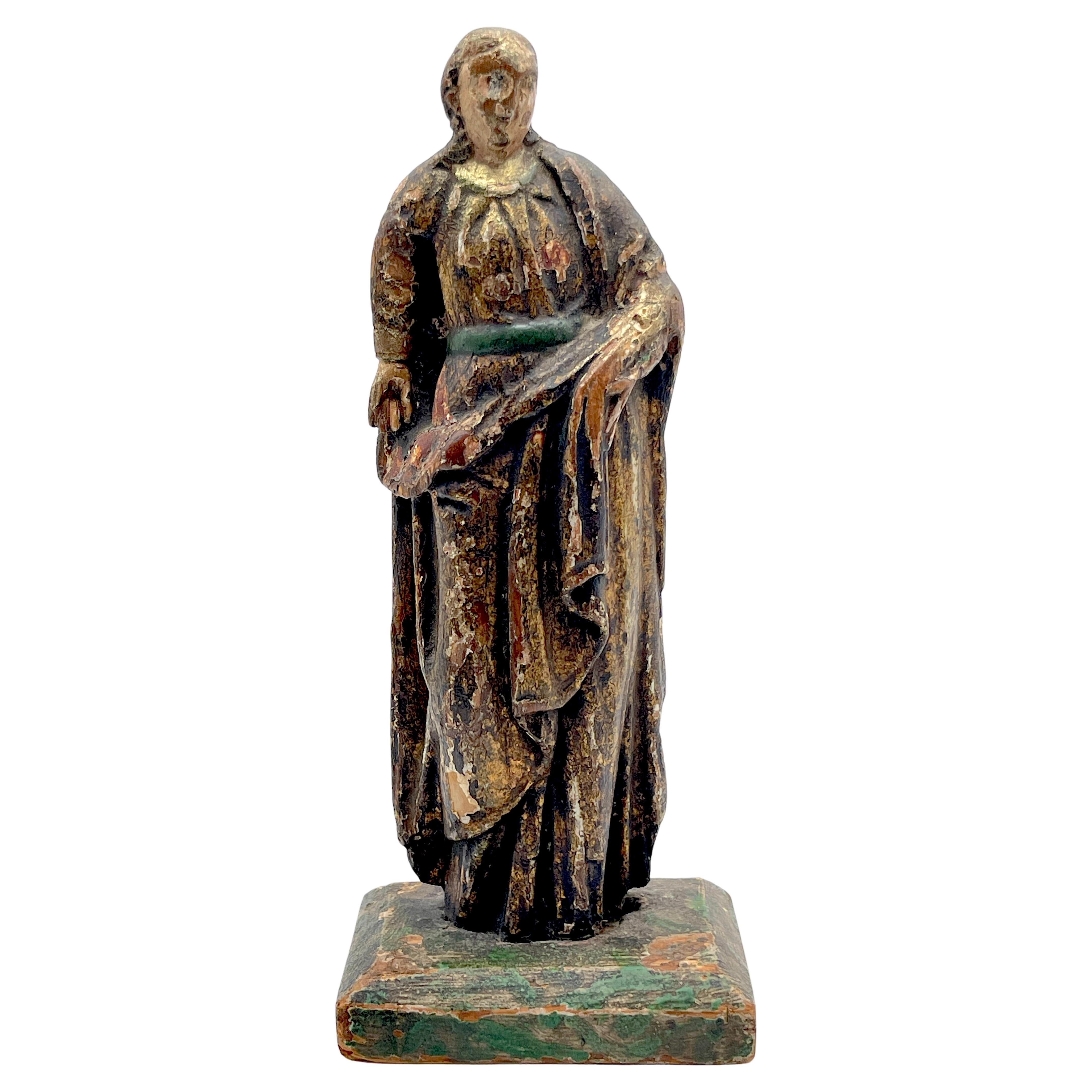 18th Century Italian Baroque Santos Figure 