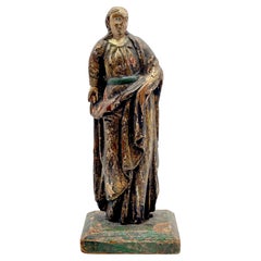 Antique 18th Century Italian Baroque Santos Figure