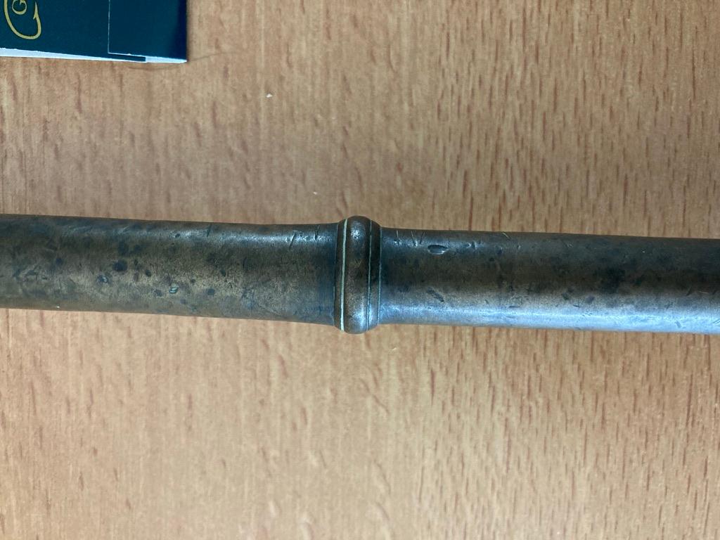 Pestle italien du 18ème siècle pour un monument funéraire, 9 pouces de long en vente 5