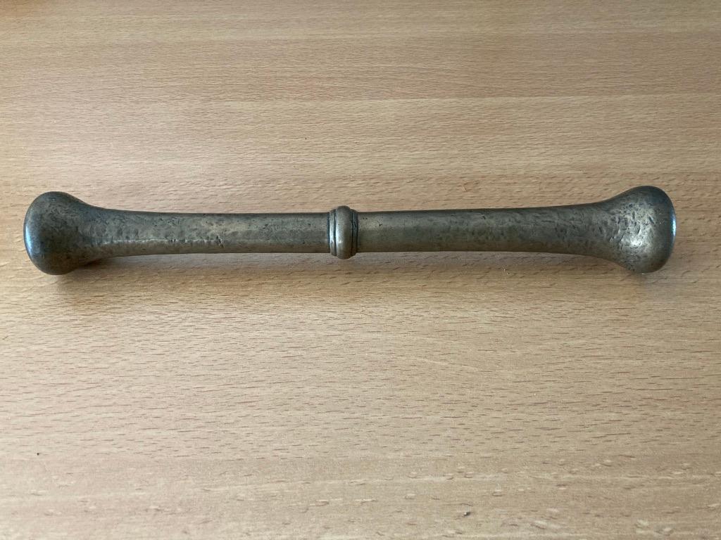18th Century Italian Bronze Pestle for a Mortar, 12 Inches Long 6