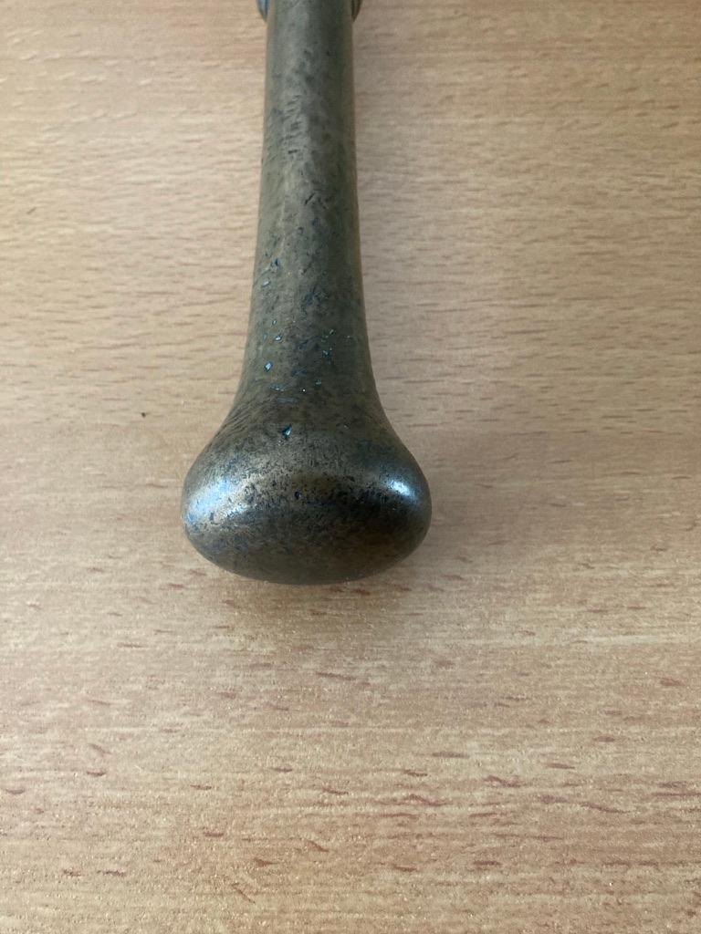 18th Century Italian Bronze Pestle for a Mortar, 12 Inches Long 1
