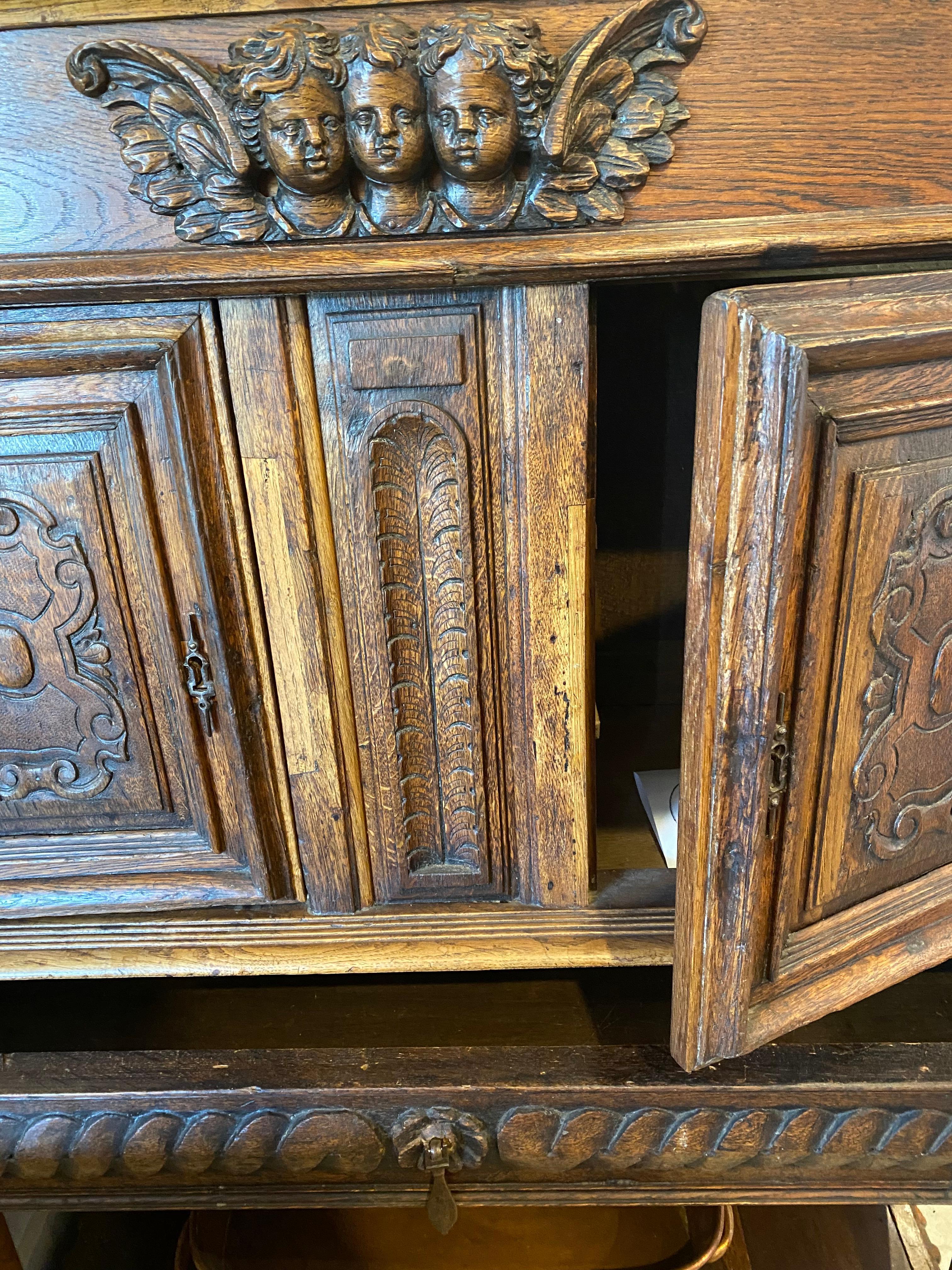Country 18th Century Italian Cabinet For Sale