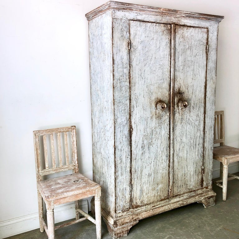 Hand-Carved 18th Century Italian Cabinet For Sale