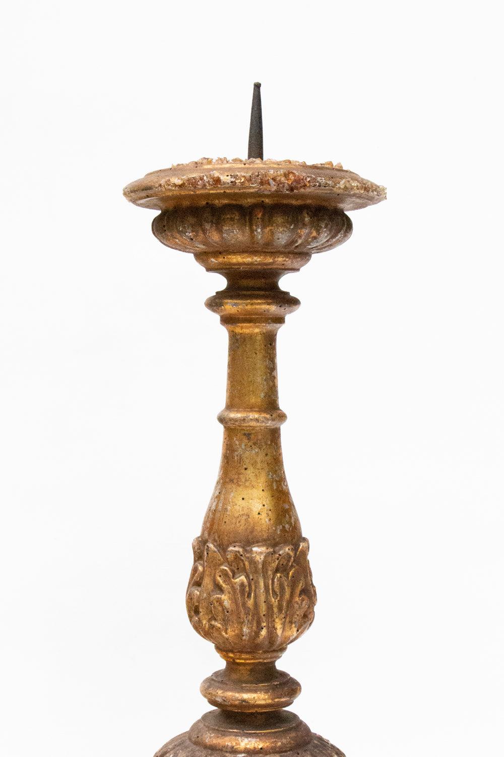 Fragment de chandelier italien du 18e siècle sur base de matrice en cristaux de Tangerine Bon état - En vente à Dublin, Dalkey