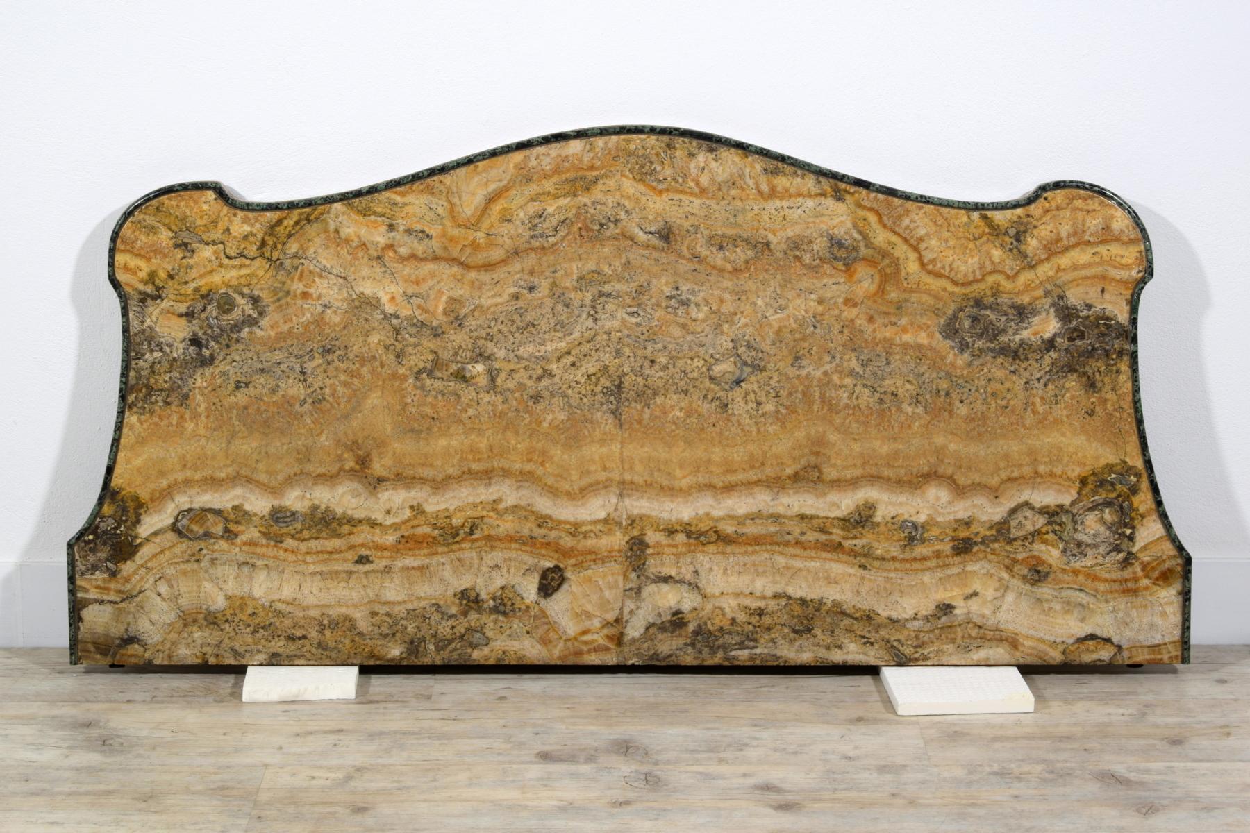 18th Century, Italian Carved and Silvered Wood Consolle For Sale 5