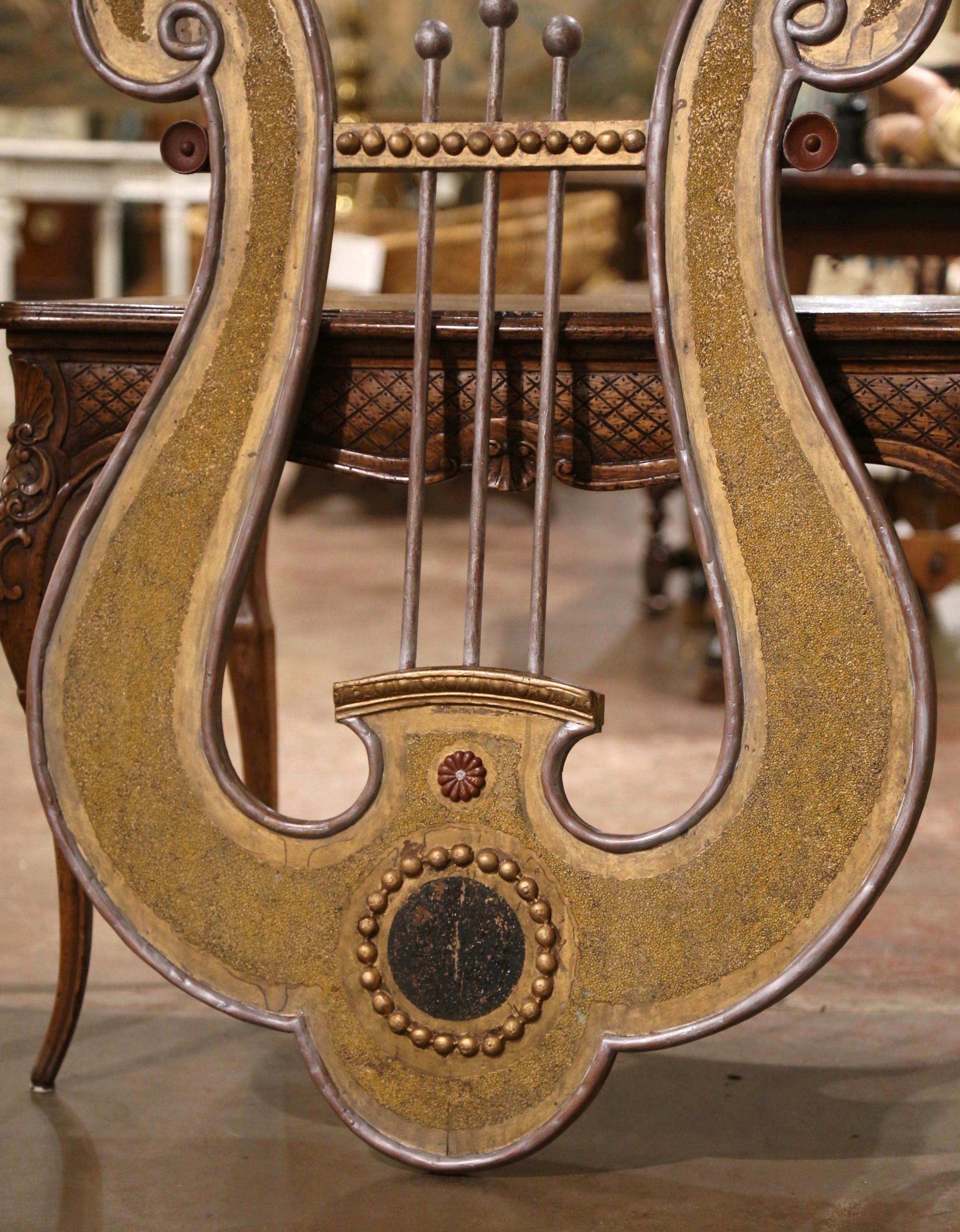 hand held harp instrument