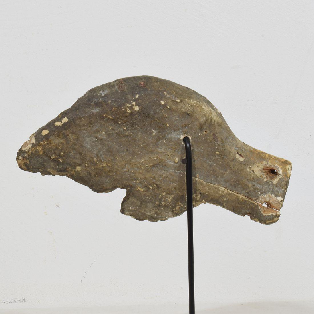 Ala di angelo barocco in legno dorato intagliato del XVIII secolo in vendita 2