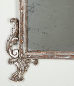 18th Century Italian Carved Venetian Mirror