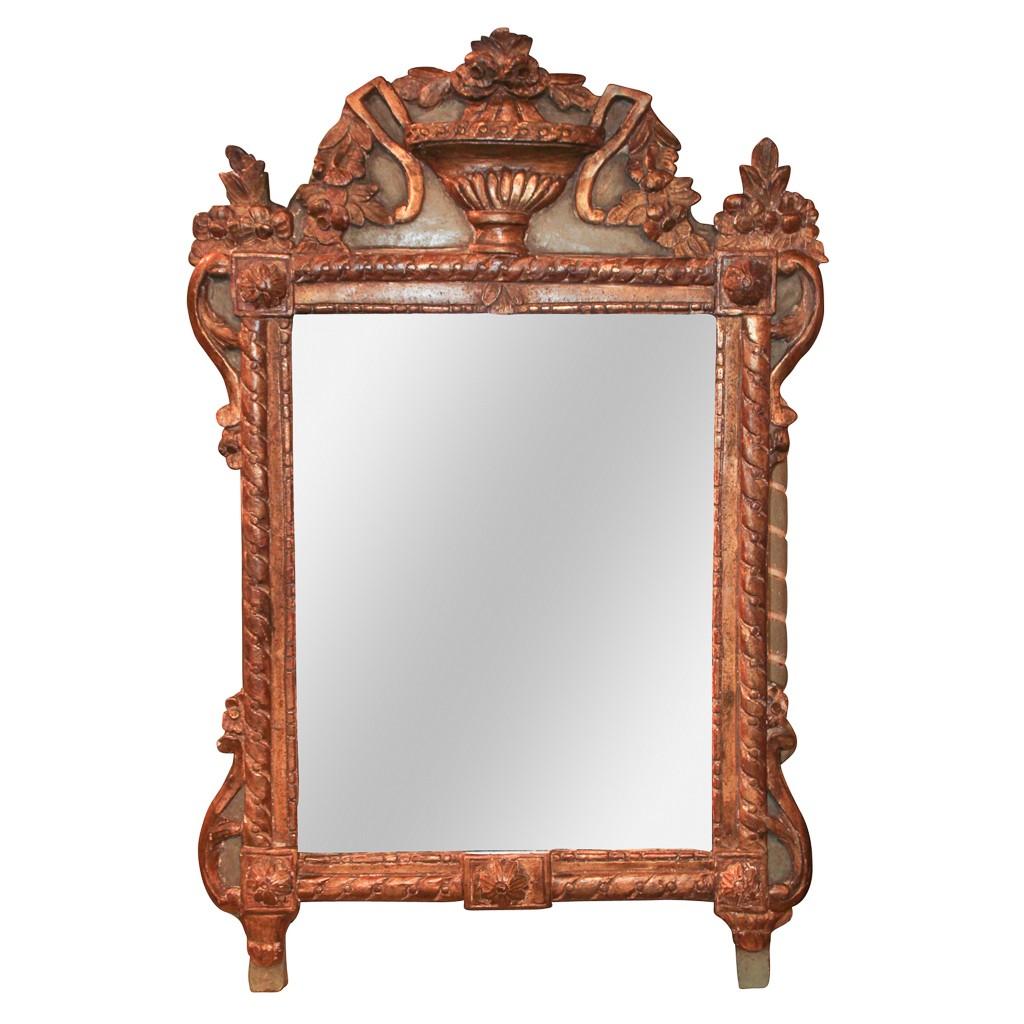 18th Century Italian Carved Wall Mirror