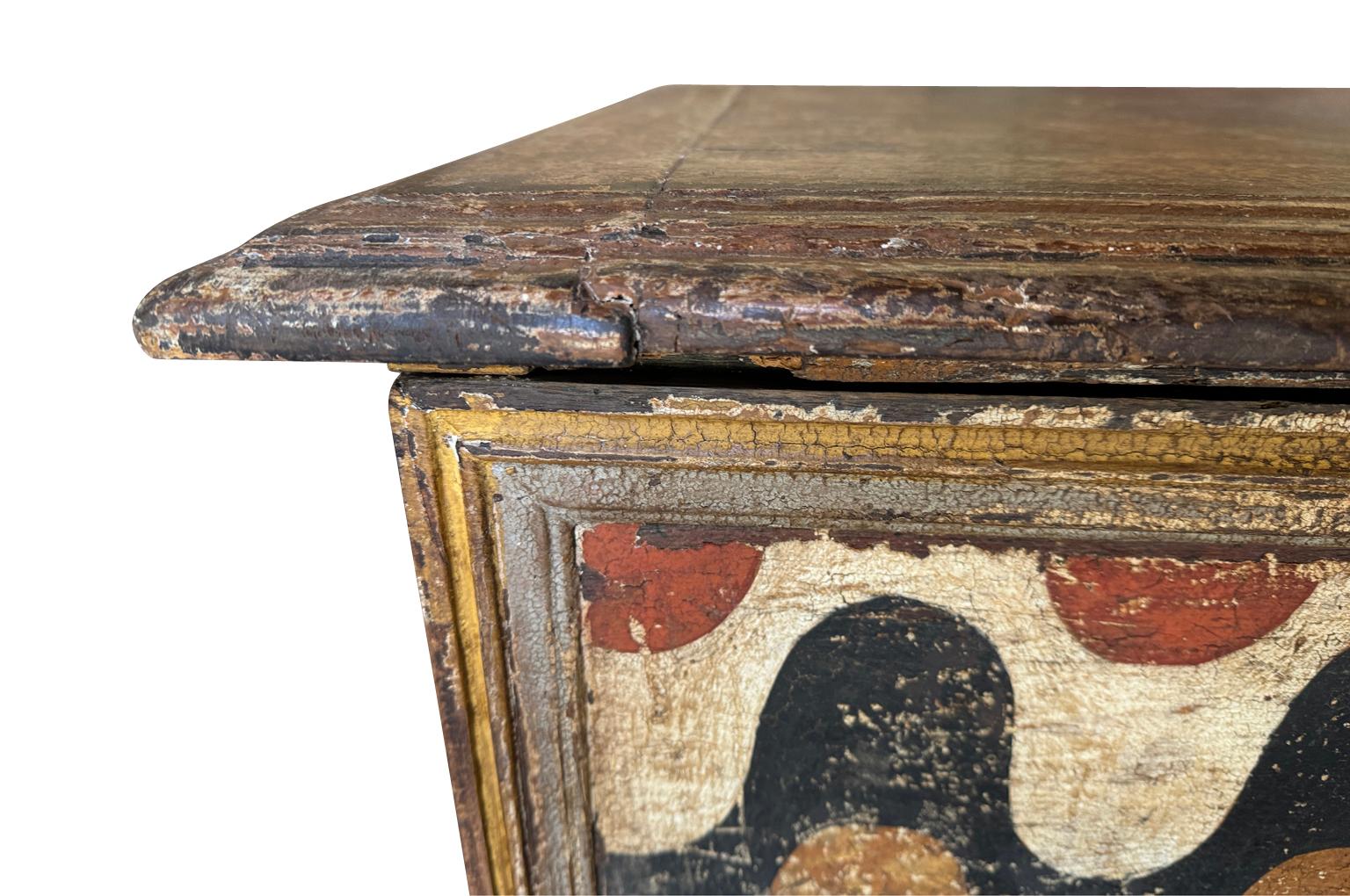 18th Century Italian Cassapanca For Sale 4