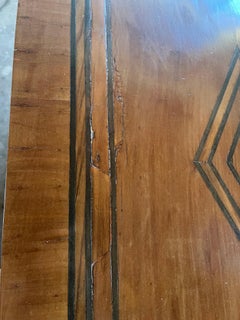 18th Century Italian Cherry Neoclassical Commode With Inlay and Veneer