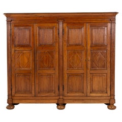 Antique 18th Century Italian Cherrywood Cabinet