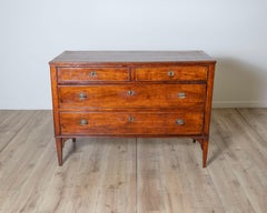 18th-century Italian cherrywood chest of drawers from Venice
