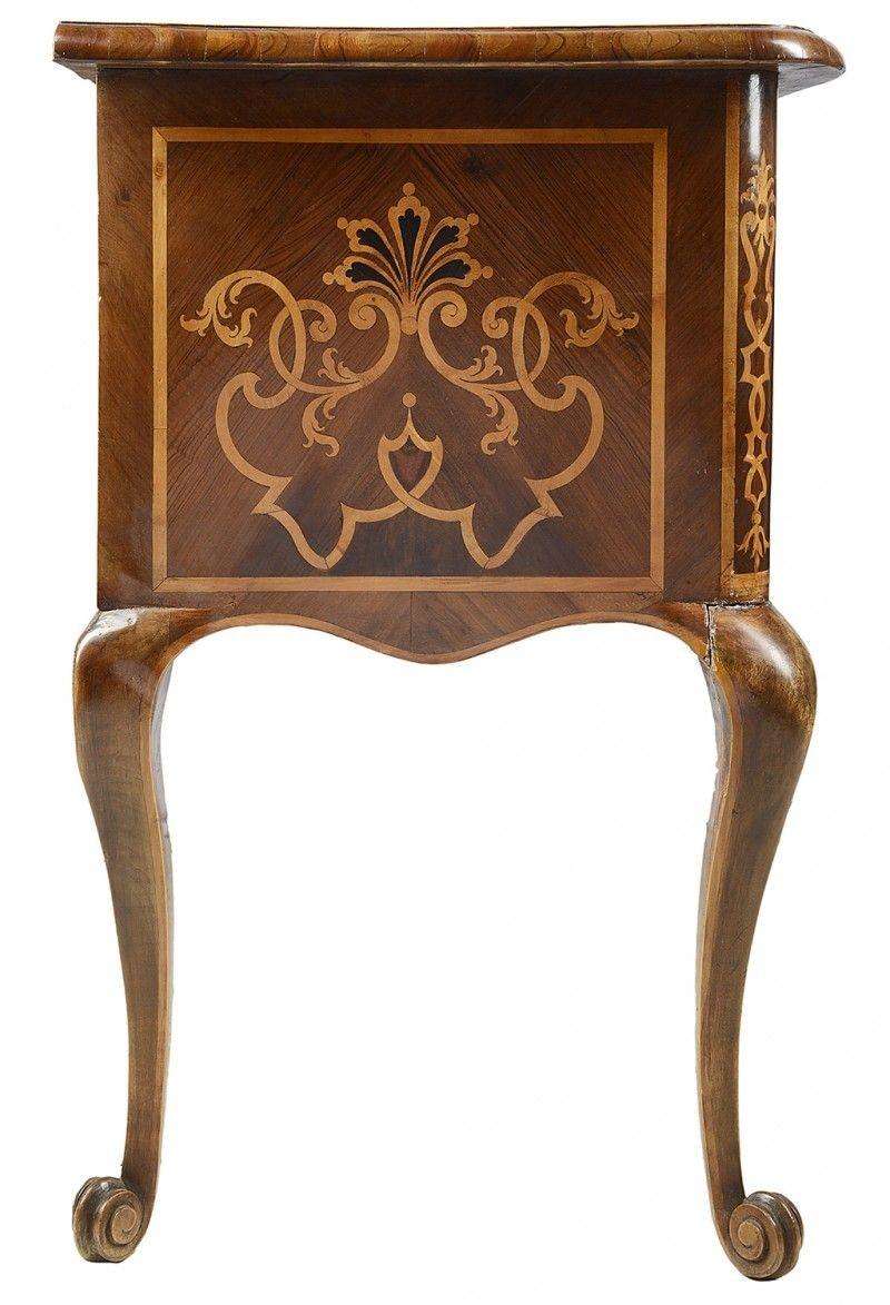 Inlay 18th Century Italian Commode For Sale