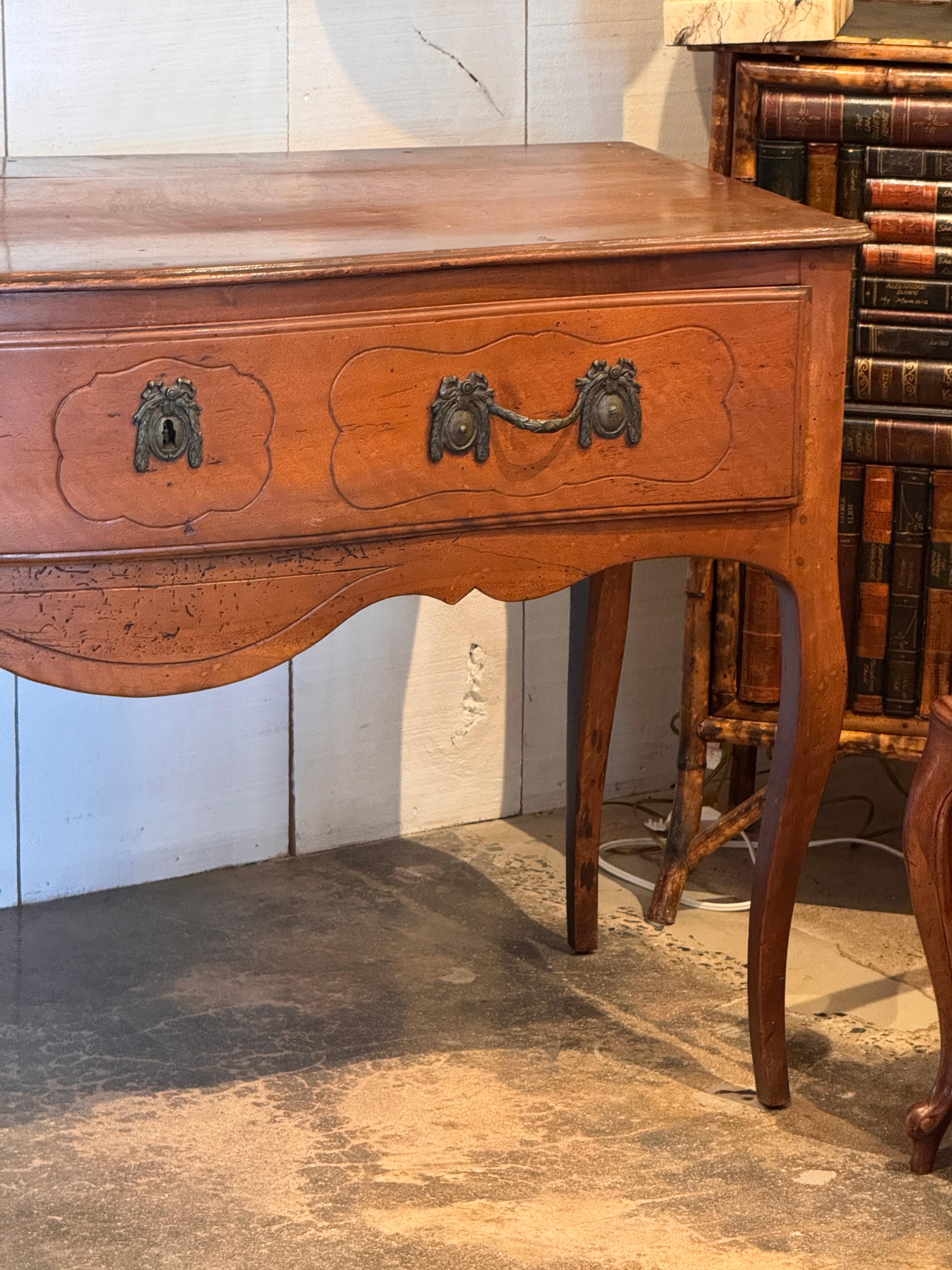 Wood 18th Century Italian Console For Sale
