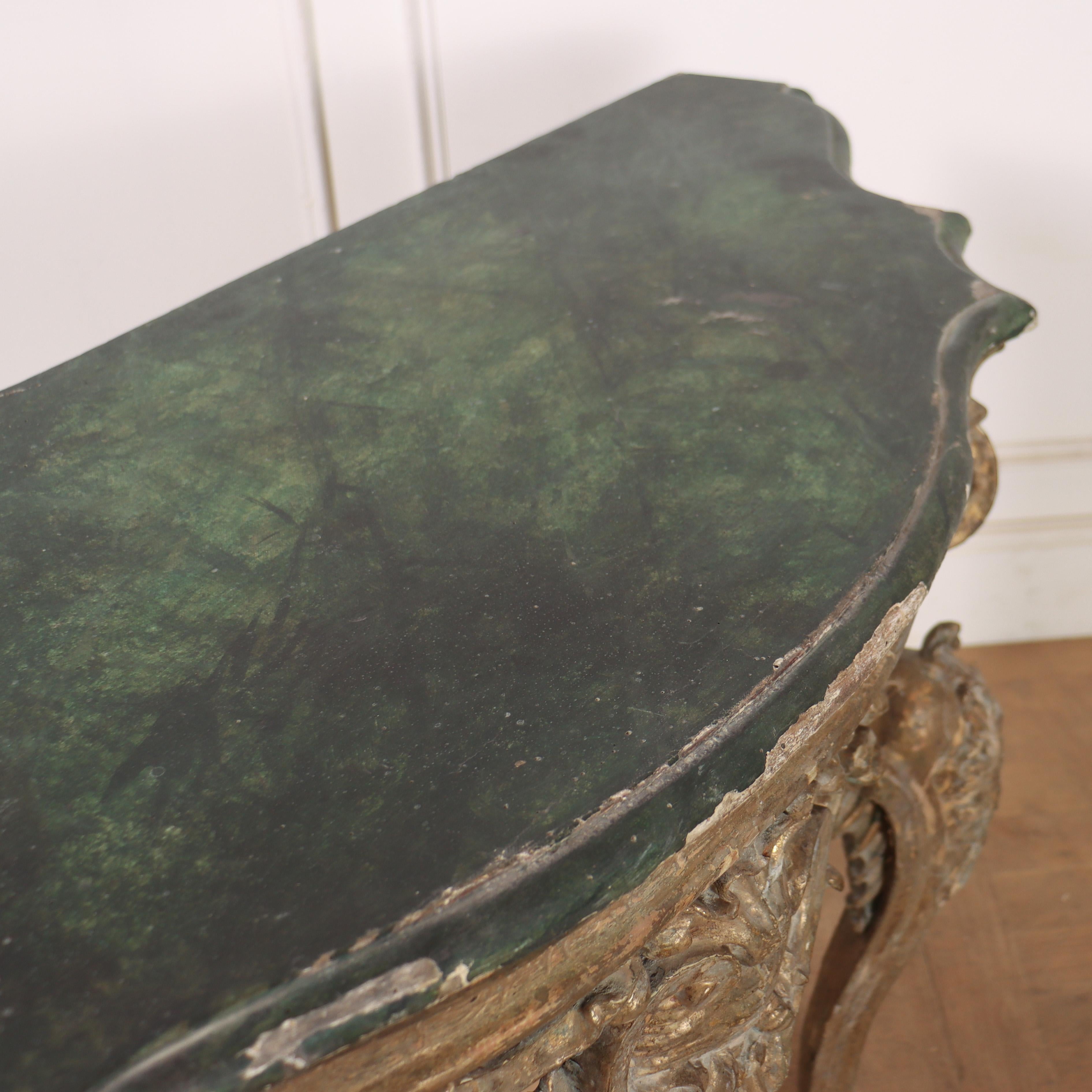Table console italienne du 18e siècle en vente 5