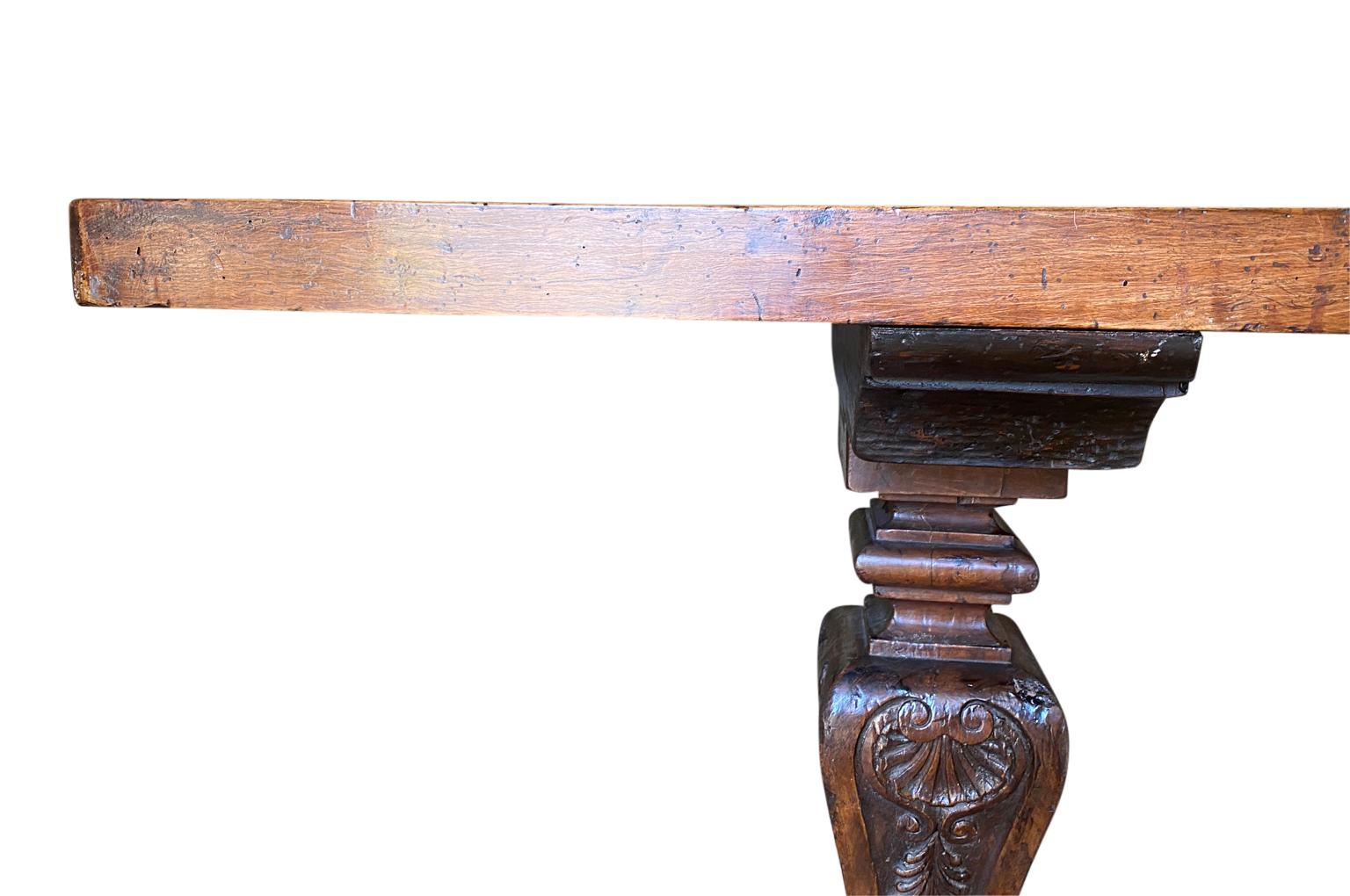 18th Century Italian Console Table For Sale 8