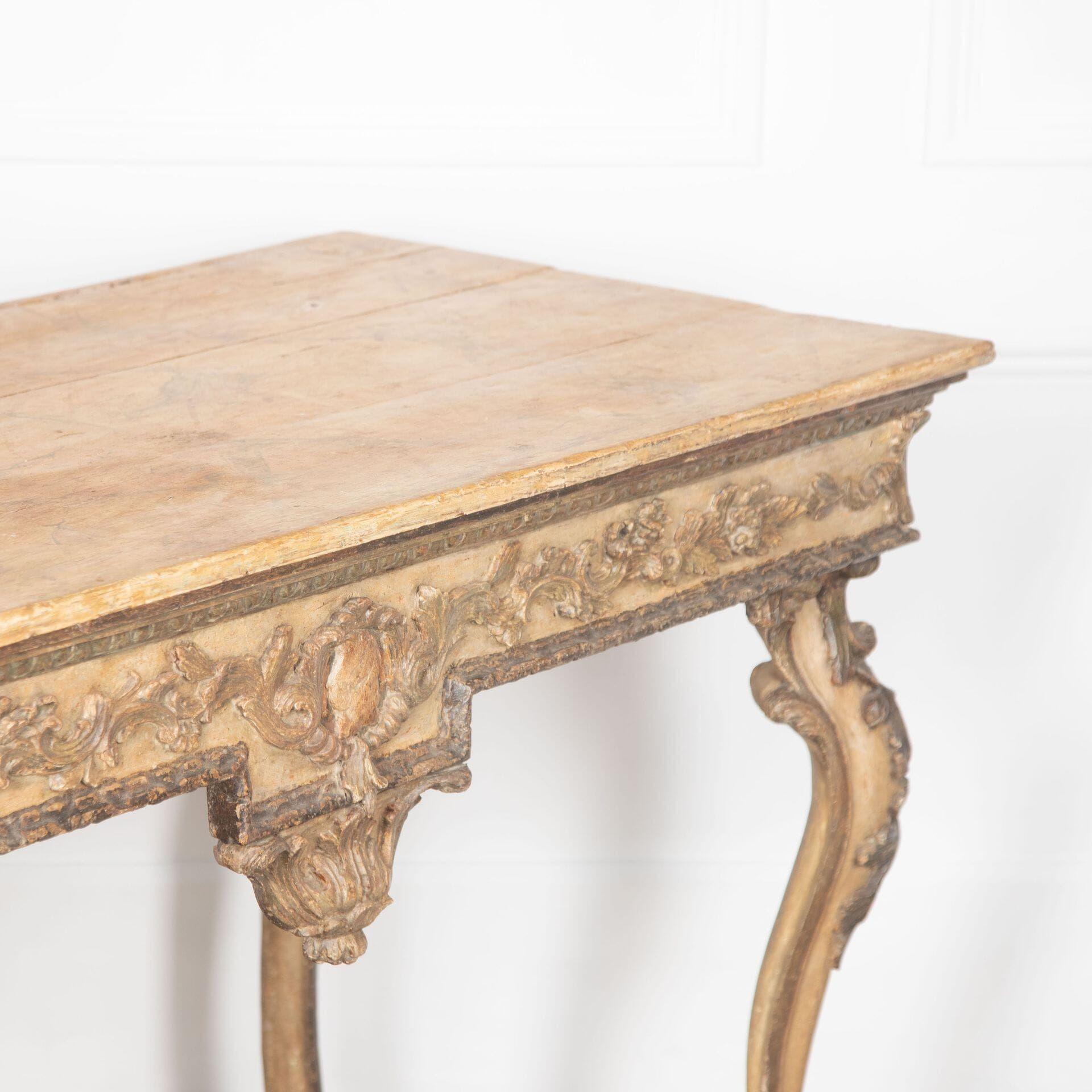 18th Century Italian Console Table In Good Condition For Sale In Gloucestershire, GB