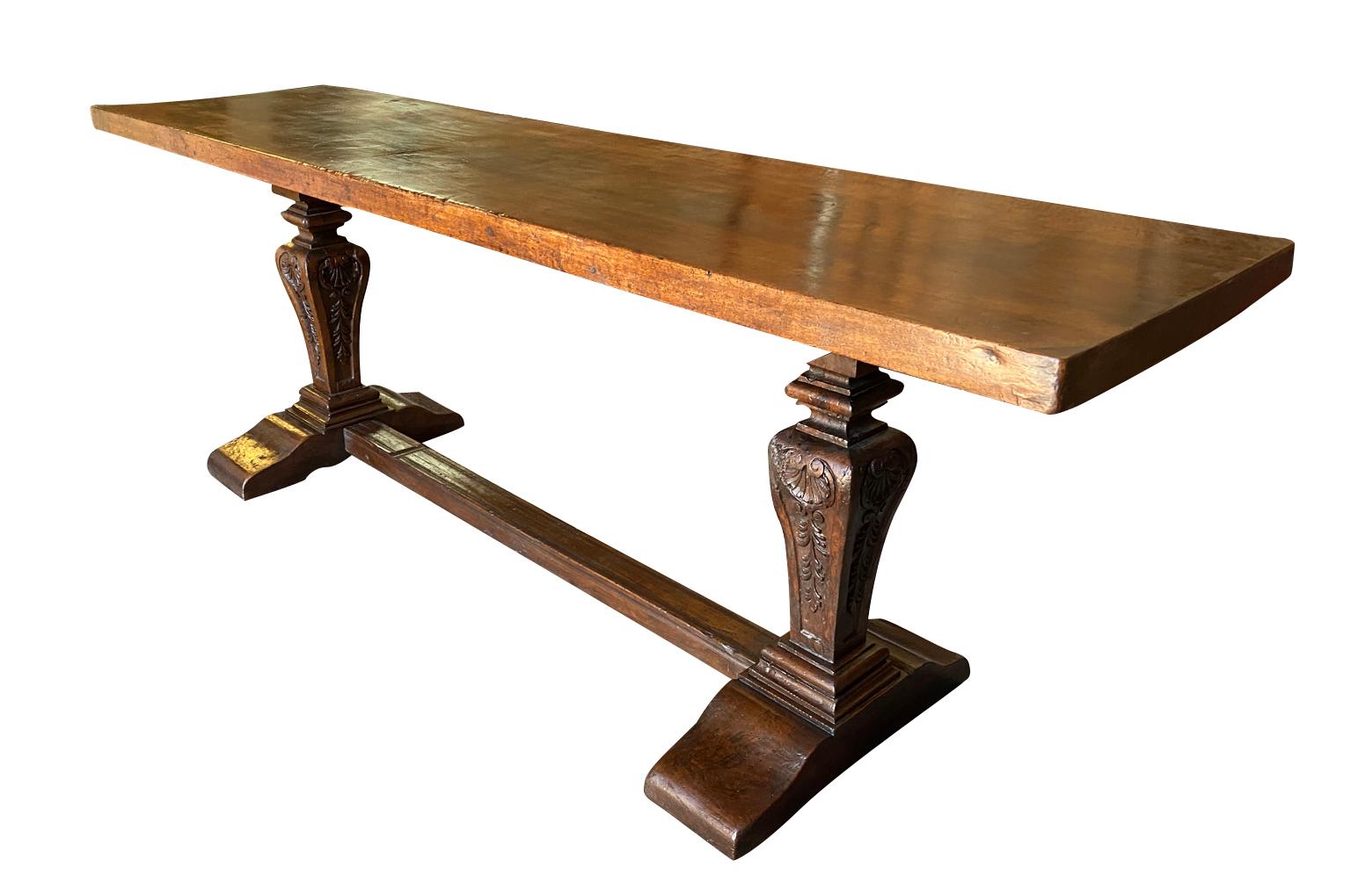 XVIIIe siècle et antérieur Table console italienne du 18e siècle en vente