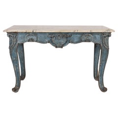 Table console italienne du 18e siècle