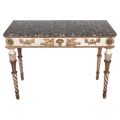 Table console italienne du 18e siècle