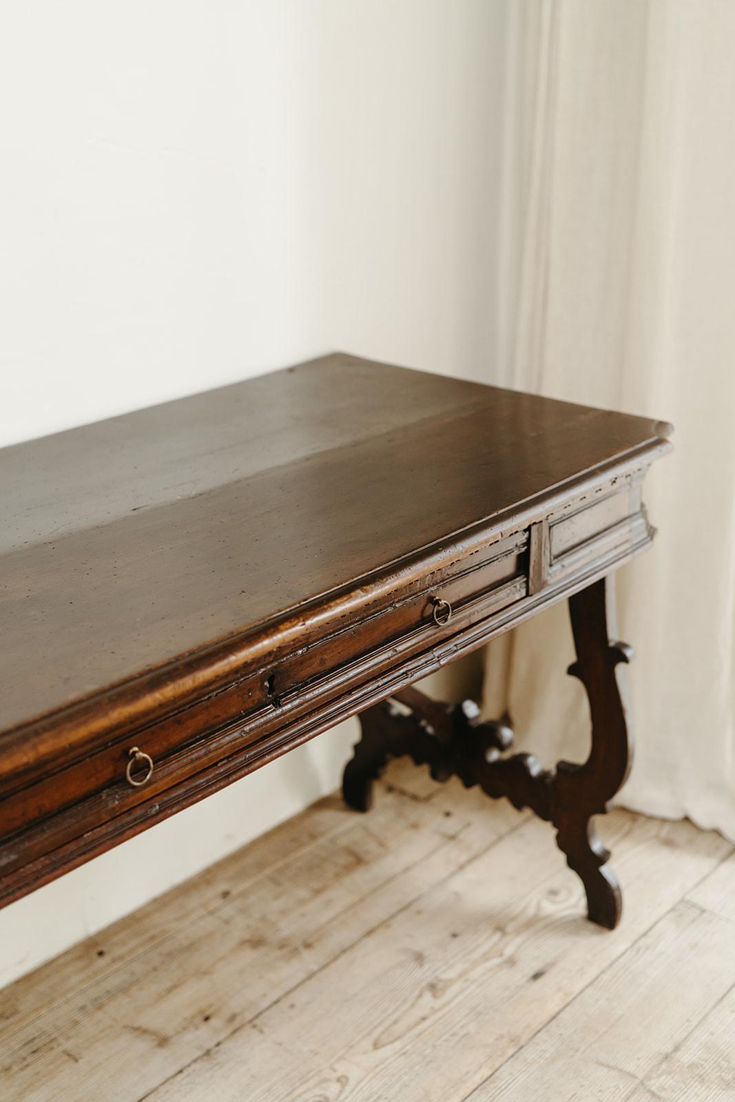 18th century Italian console/writing table ...  For Sale 11
