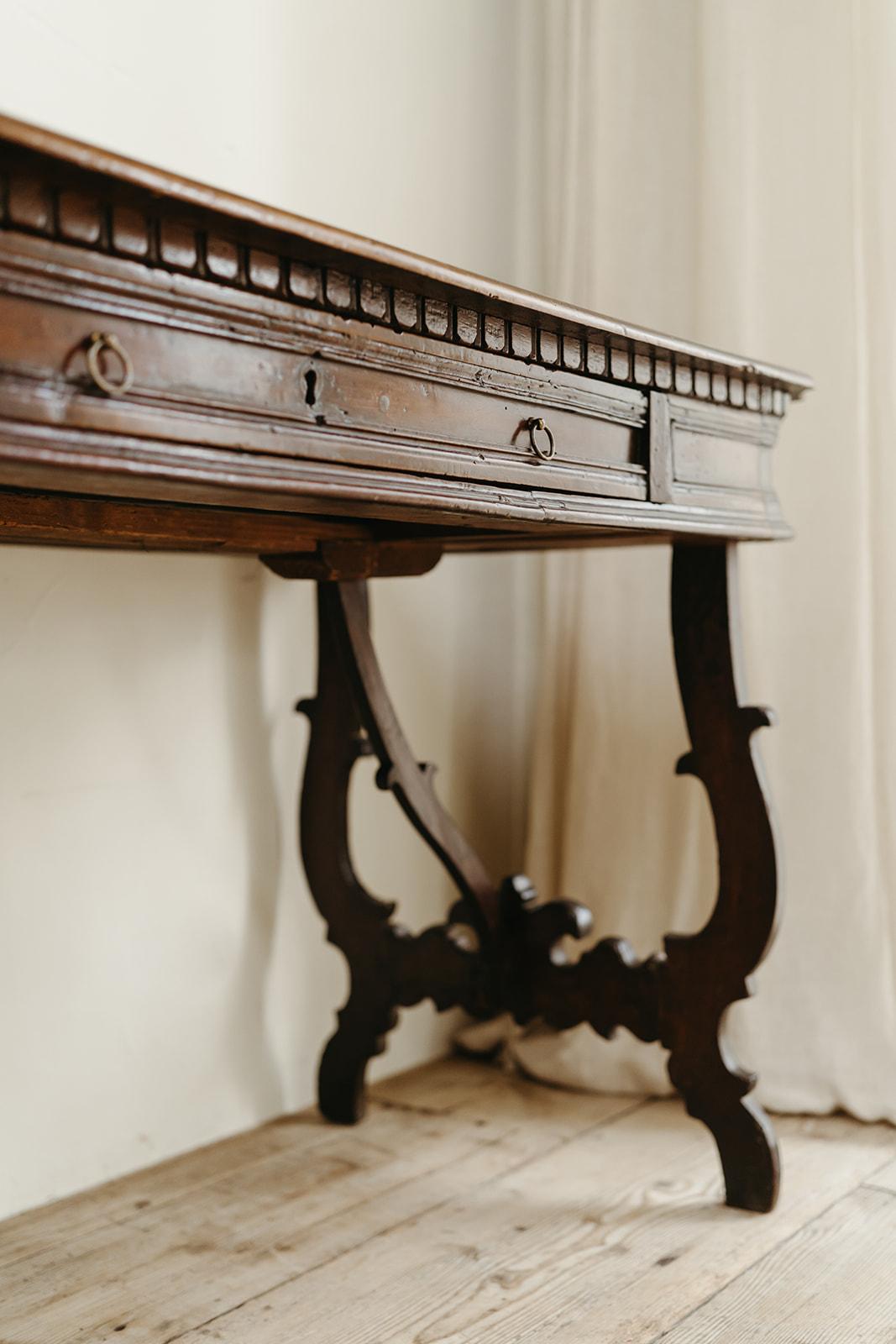 18th century Italian console/writing table ...  For Sale 13