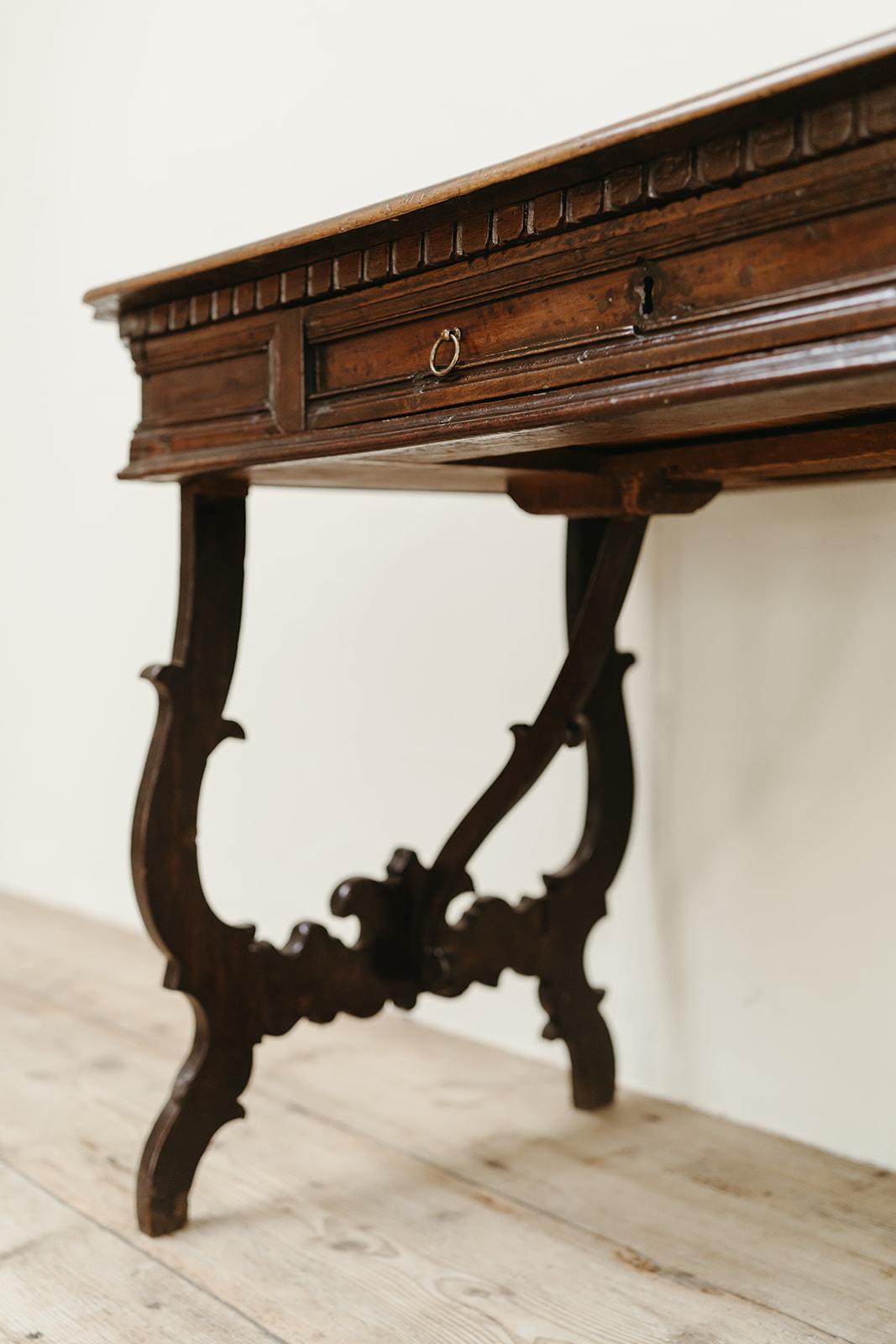 18th century Italian console/writing table ...  For Sale 15