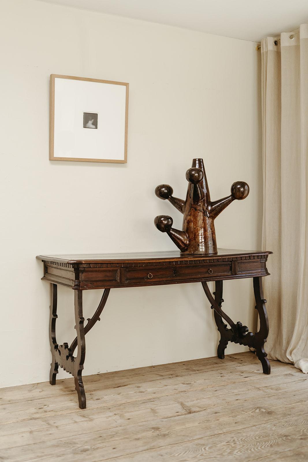 20th Century 18th century Italian console/writing table ...  For Sale