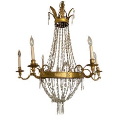 18th Century Italian Empire Chandelier