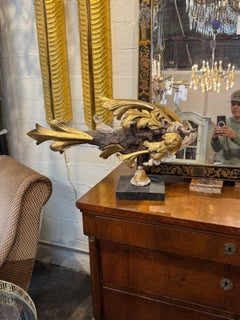 18th Century Italian Fish Sculpture Made of Antique Fragments