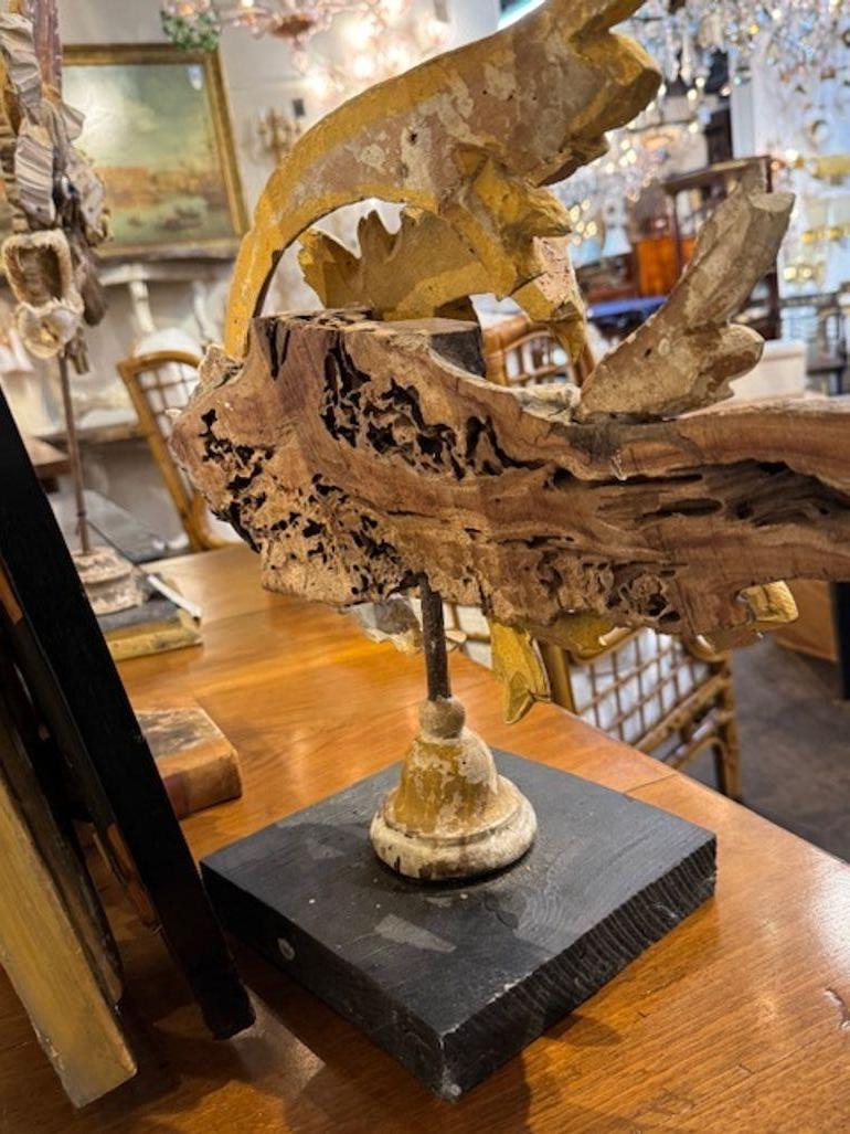 18th Century Italian Fish Sculpture Made of Antique Fragments For Sale 2