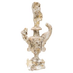 18th Century Italian 'Florence Fragment' with Fossil Coral and Lemon Crystals