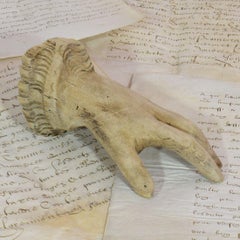 18th Century Italian Fragment of a Wooden Hand of a Saint