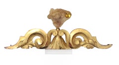 18th Century Italian Fragment with Agate Coral and Baroque Pearl on Lucite