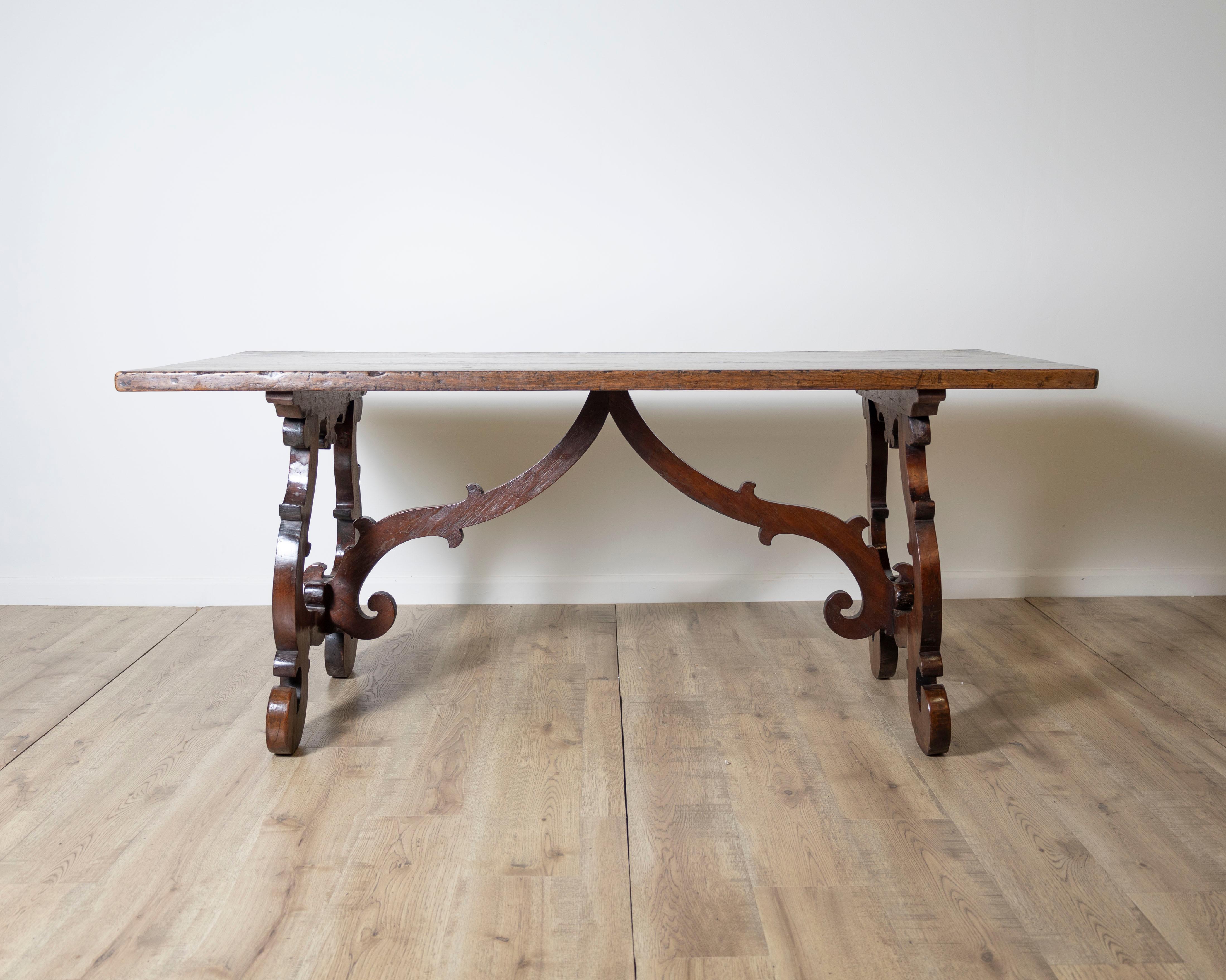 18th Century and Earlier 18th Century Italian Fratino Table For Sale