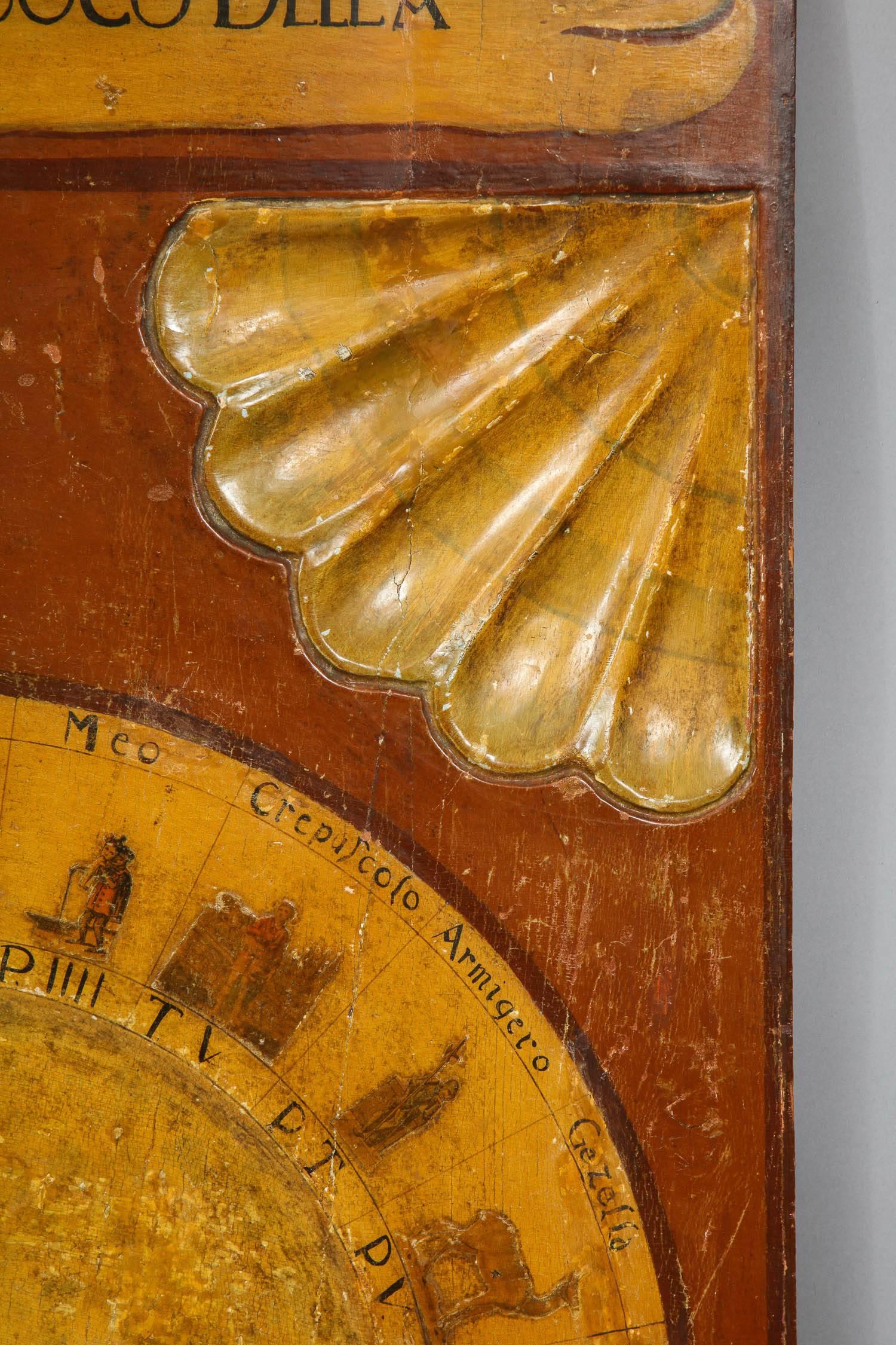XVIIIe siècle Planche de jeu italienne du 18ème siècle en vente