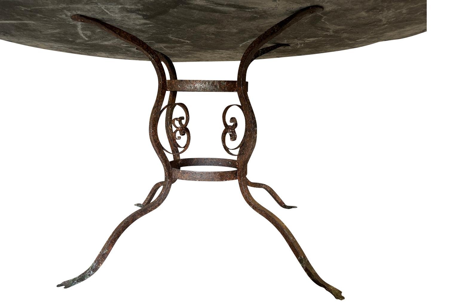 Iron 18th Century Italian Garden Dining Table