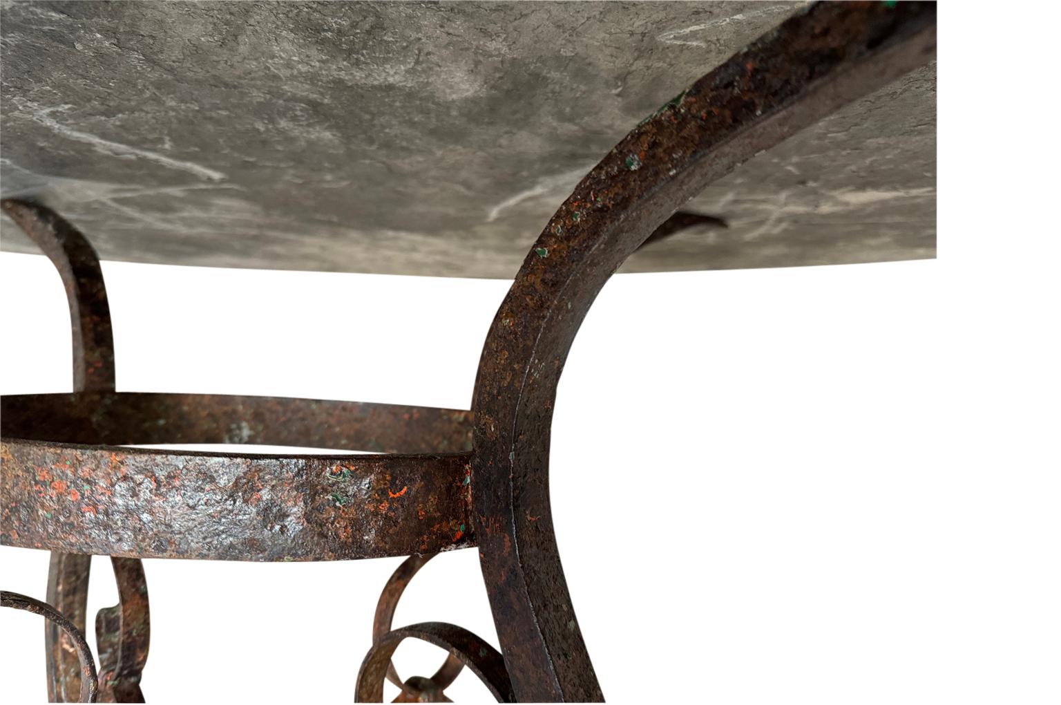 18th Century Italian Garden Dining Table 1