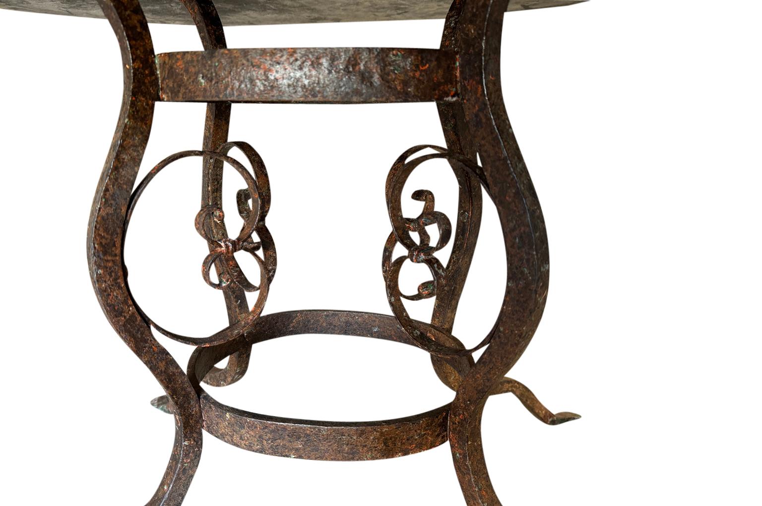 18th Century Italian Garden Dining Table 2