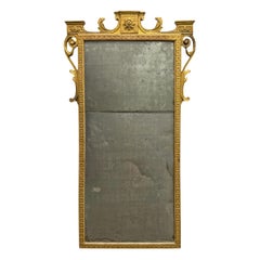 18th Century Italian Gilt Framed Mirror