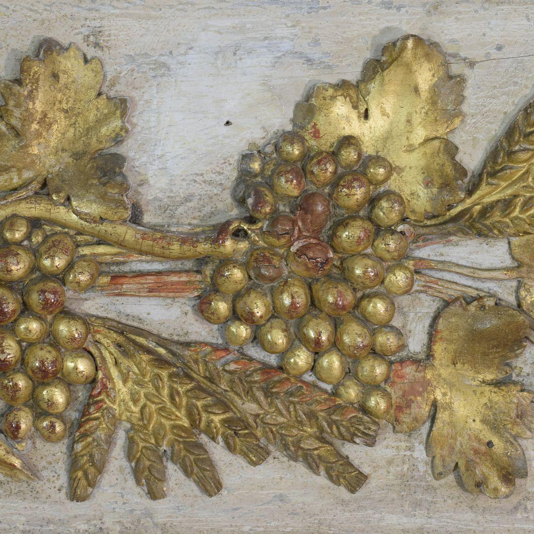 18th Century Italian Giltwood Baroque Panel 6