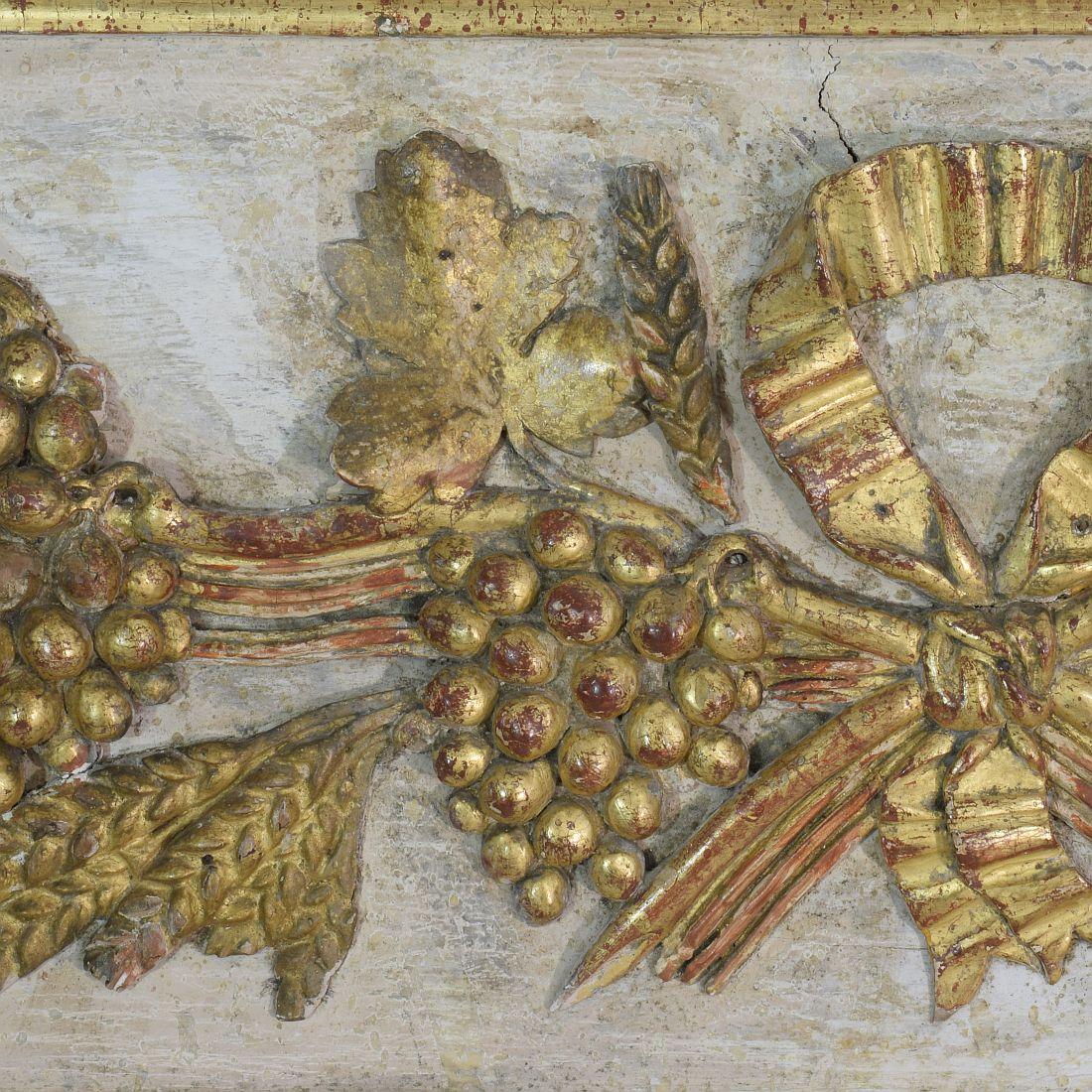 18th Century Italian Giltwood Baroque Panel 4